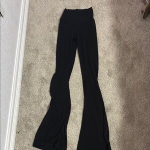 Aerie OFFLINE Black Criss-Cross High-Rise Leggings